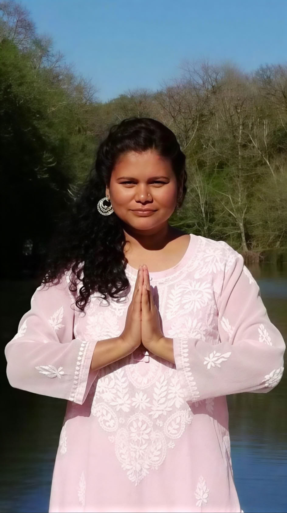 Yoga and walking meditation