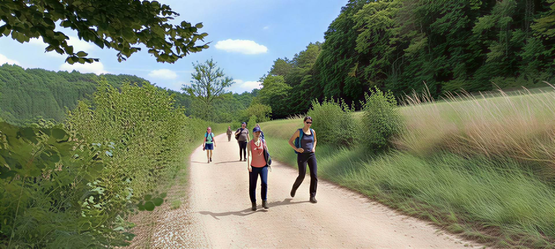 Yoga en wandelmeditatie