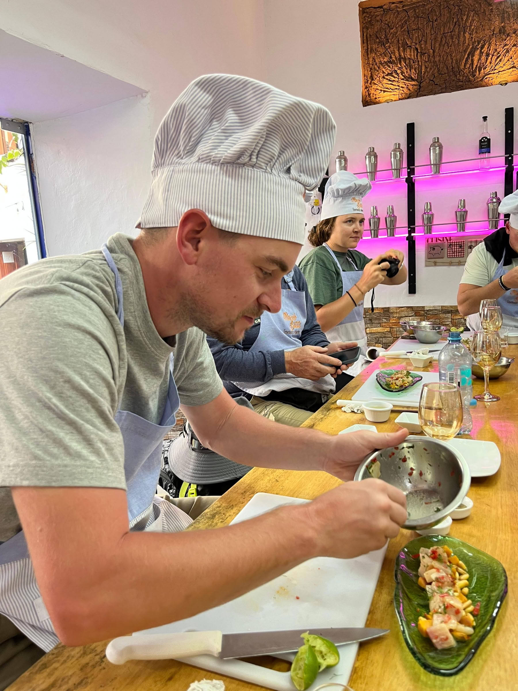 Short Immersion Cooking Class