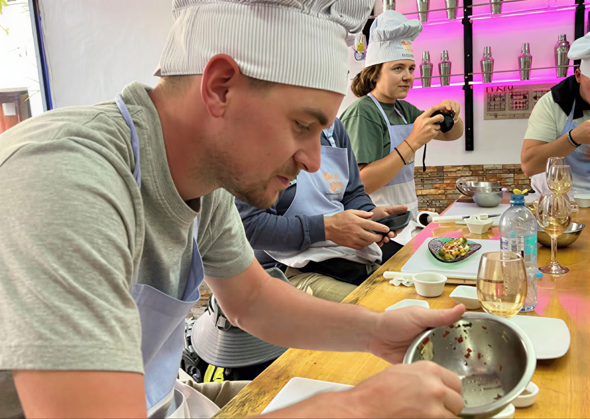 Short Immersion Cooking Class