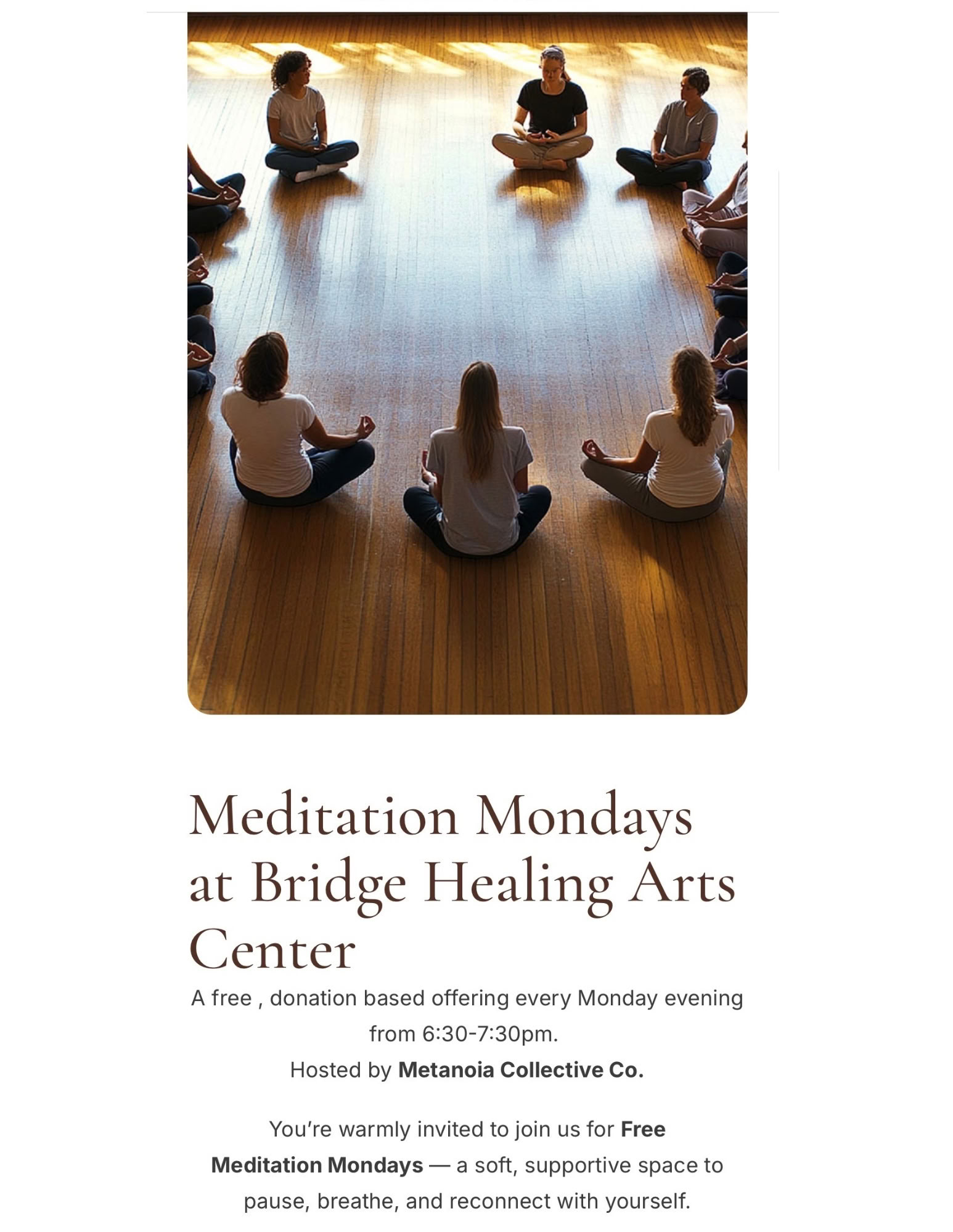 Meditation Mondays