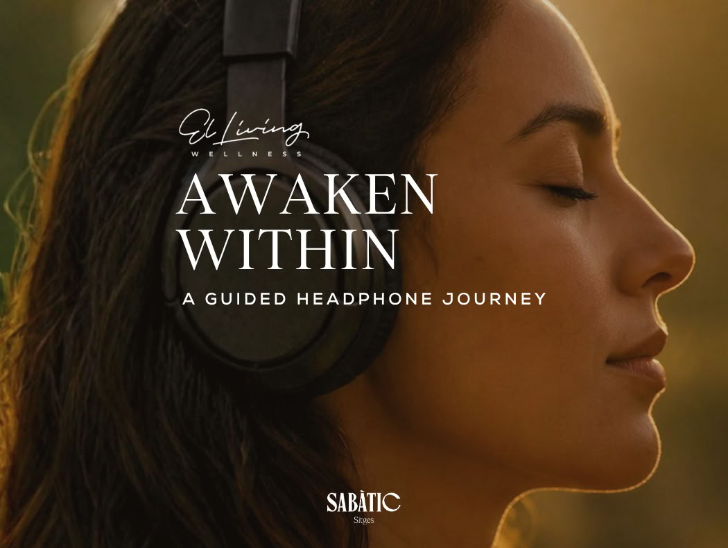 With your headphones on and eyes gently closed, you’ll be guided through breath, movement, and stillness, at your own pace, in your own space. — El Living Wellness