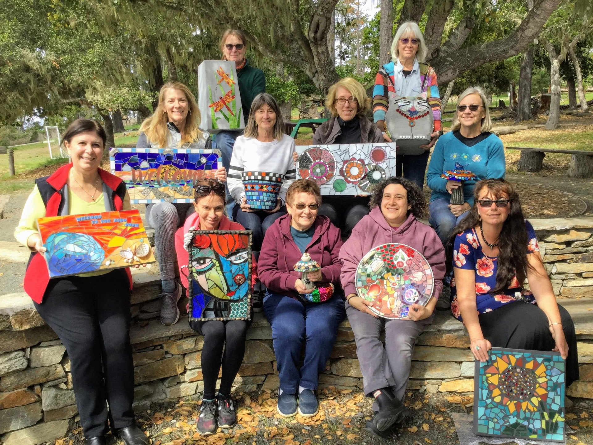 Mosaic Art Retreat with Passiflora Mosaics (September) — Camp Ocean Pines