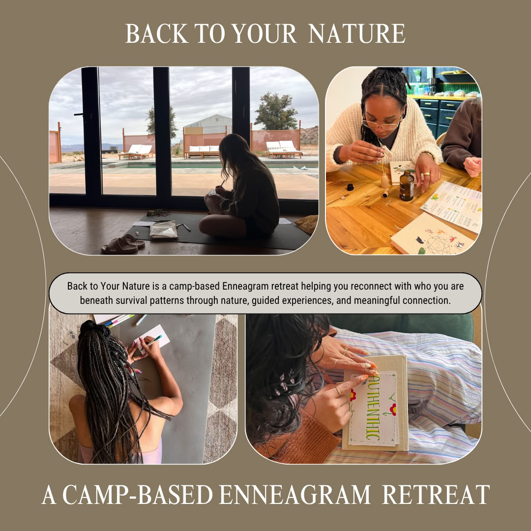 Back to Your Nature: A Camp-Based Enneagram TLC Retreat — Camp Ocean Pines