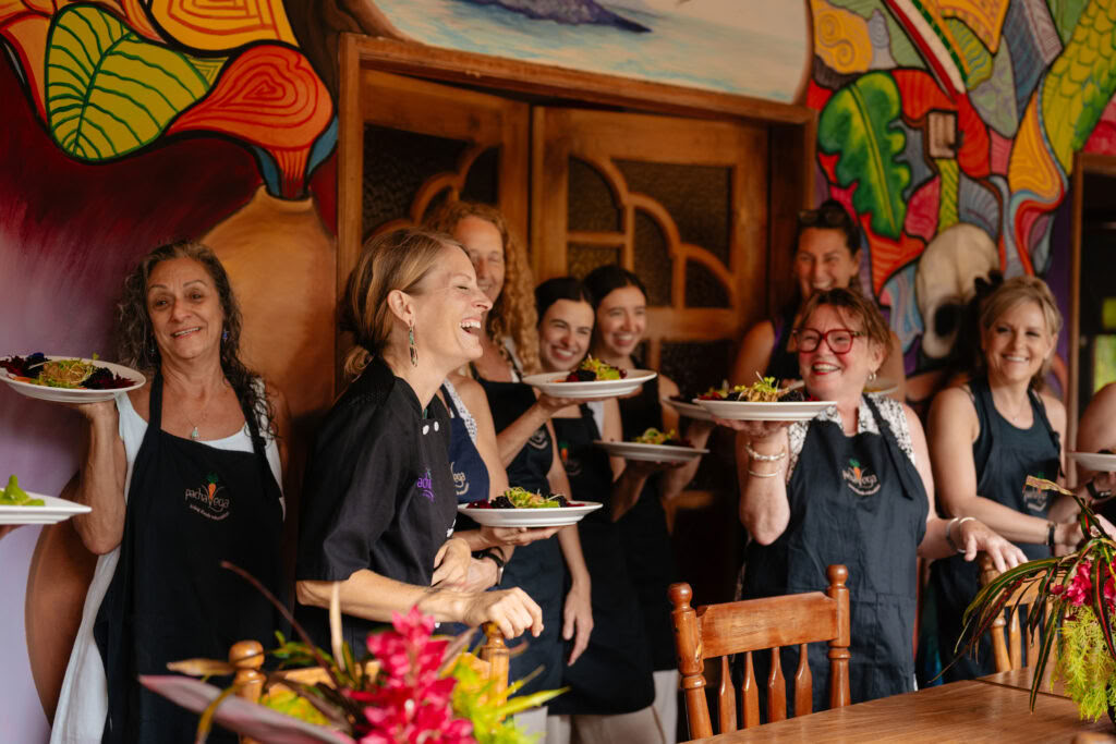 1-month raw food chef residency program