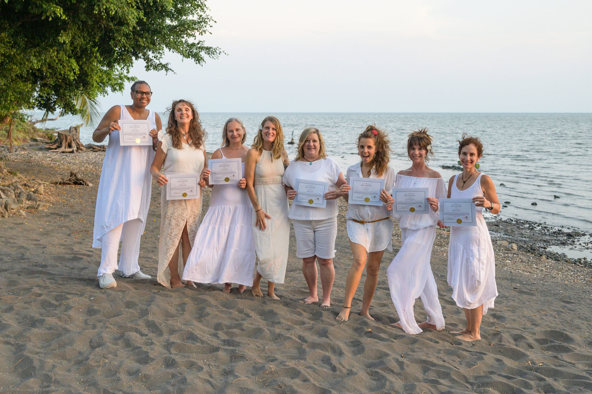 1-month raw food chef residency program