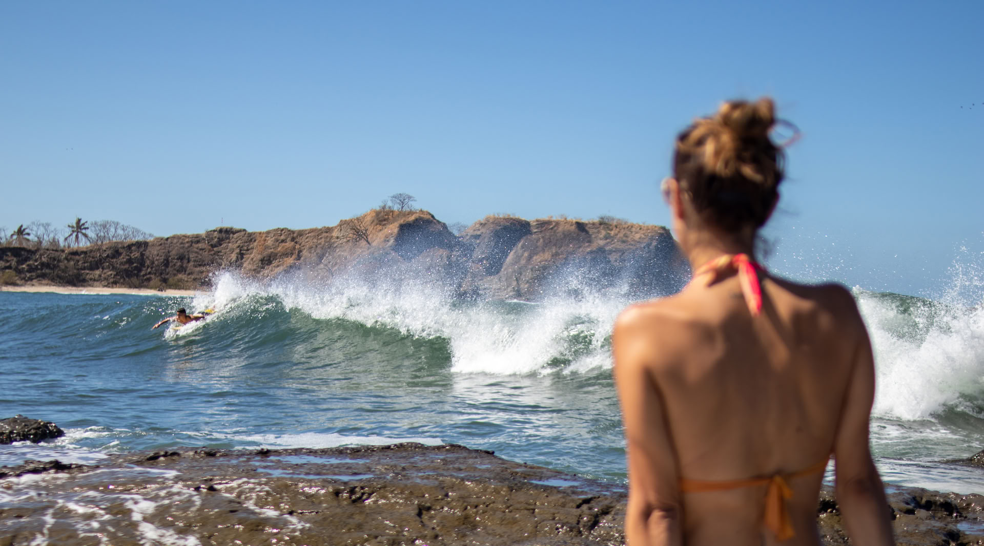 Surfing Nosara