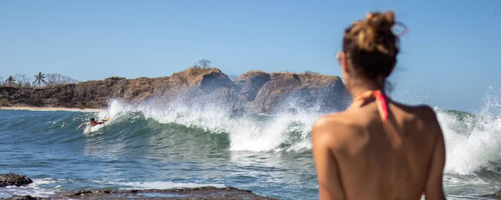 Surfing Nosara