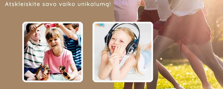 Yoga and Music Therapy Day Camp for Children – 07.10 - 07.14 (Kotryna and Birutė)