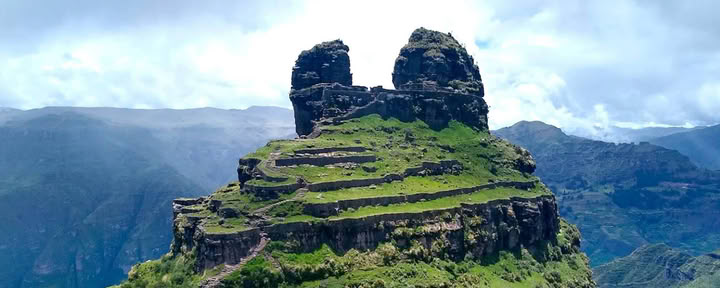 Sacred Waqrapukara Trek with Andean Shaman (2 Days)
