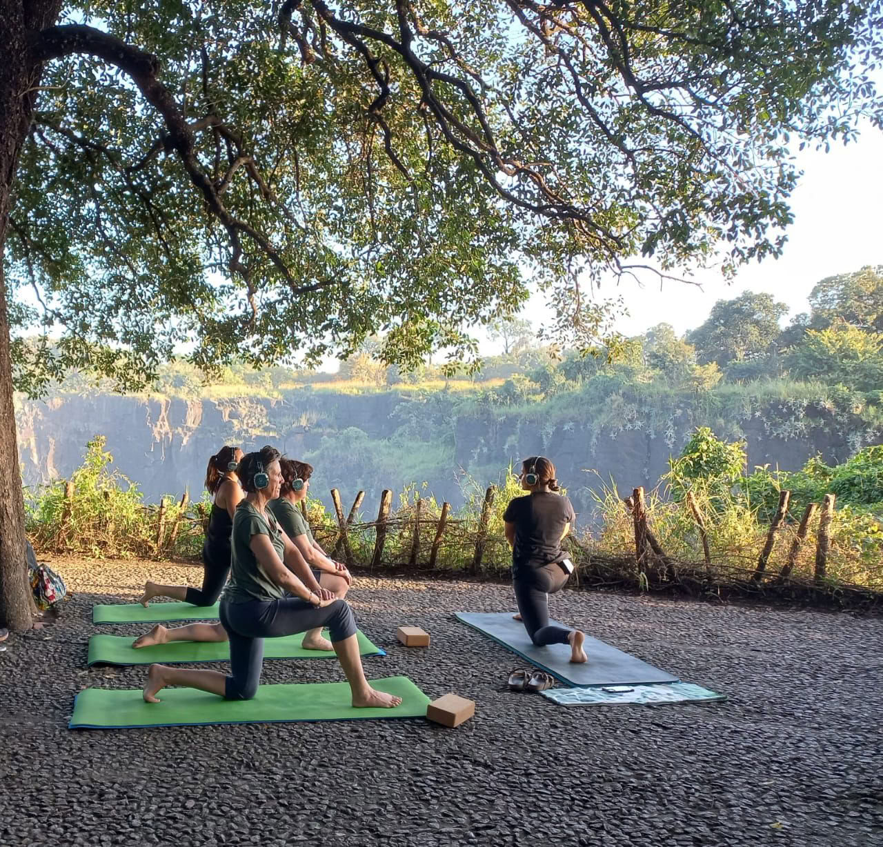 Yoga at The Falls