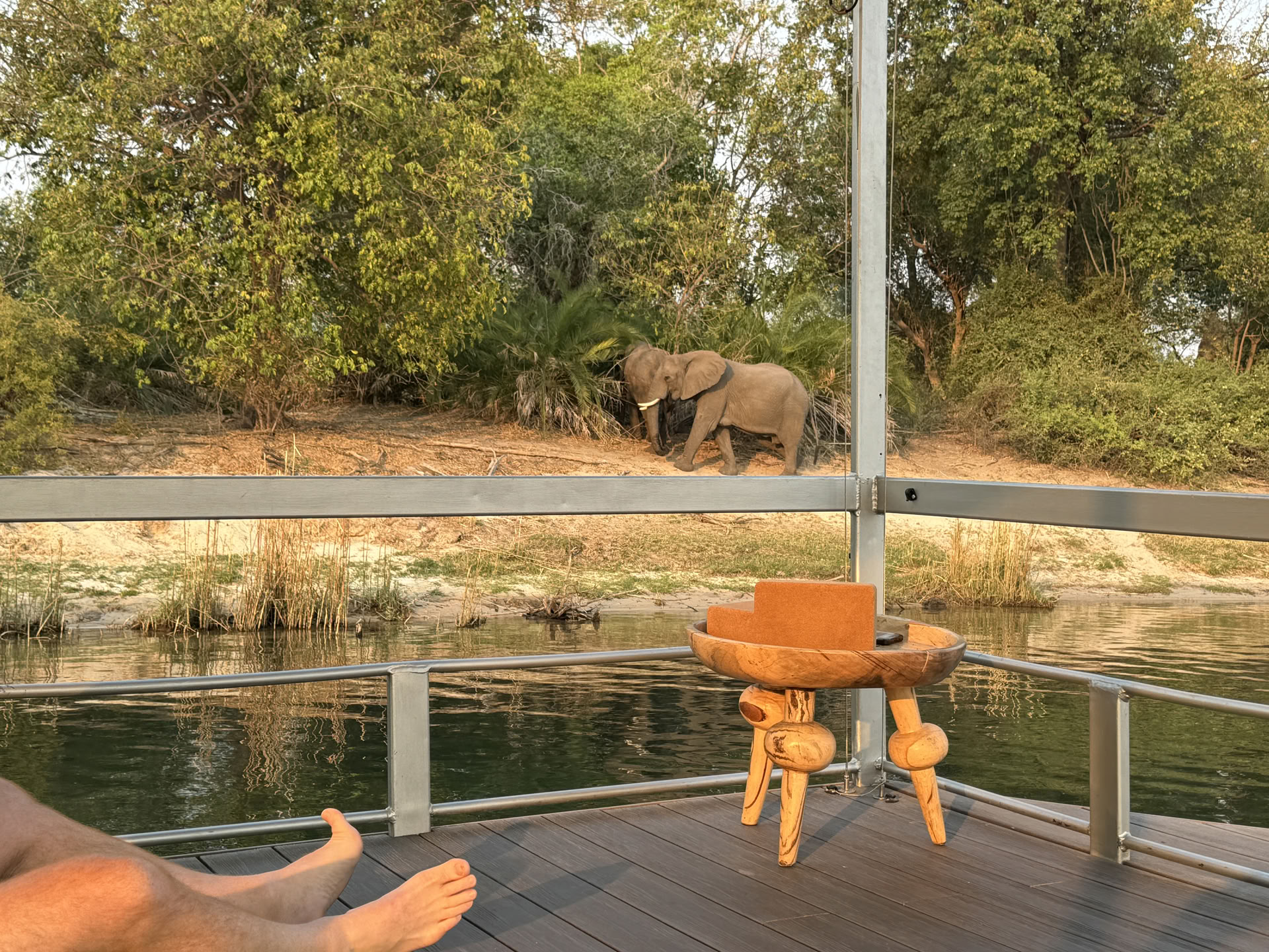Yoga On The Zambezi
