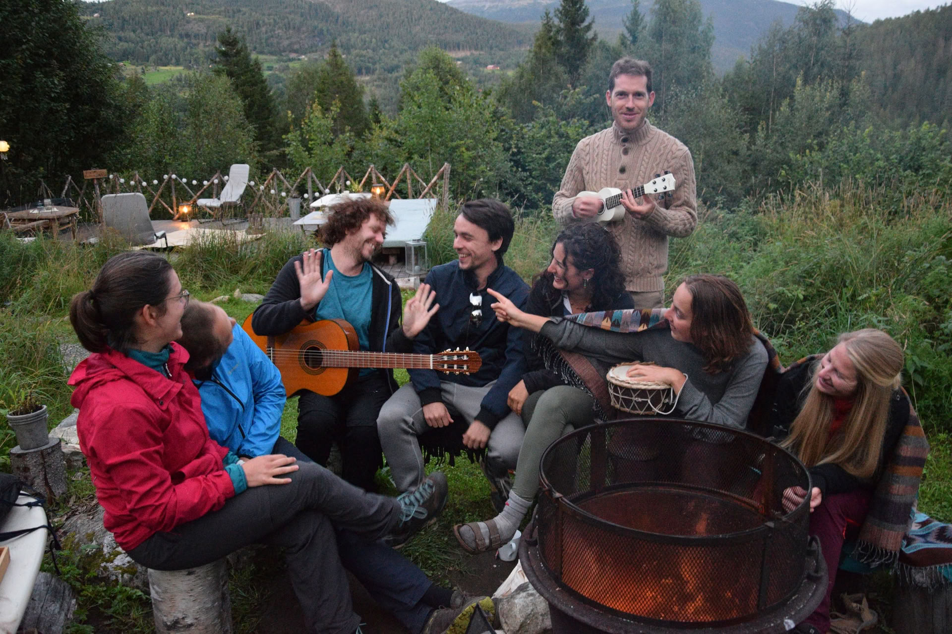 Disconnect, relax and immersion into nature yoga retreat