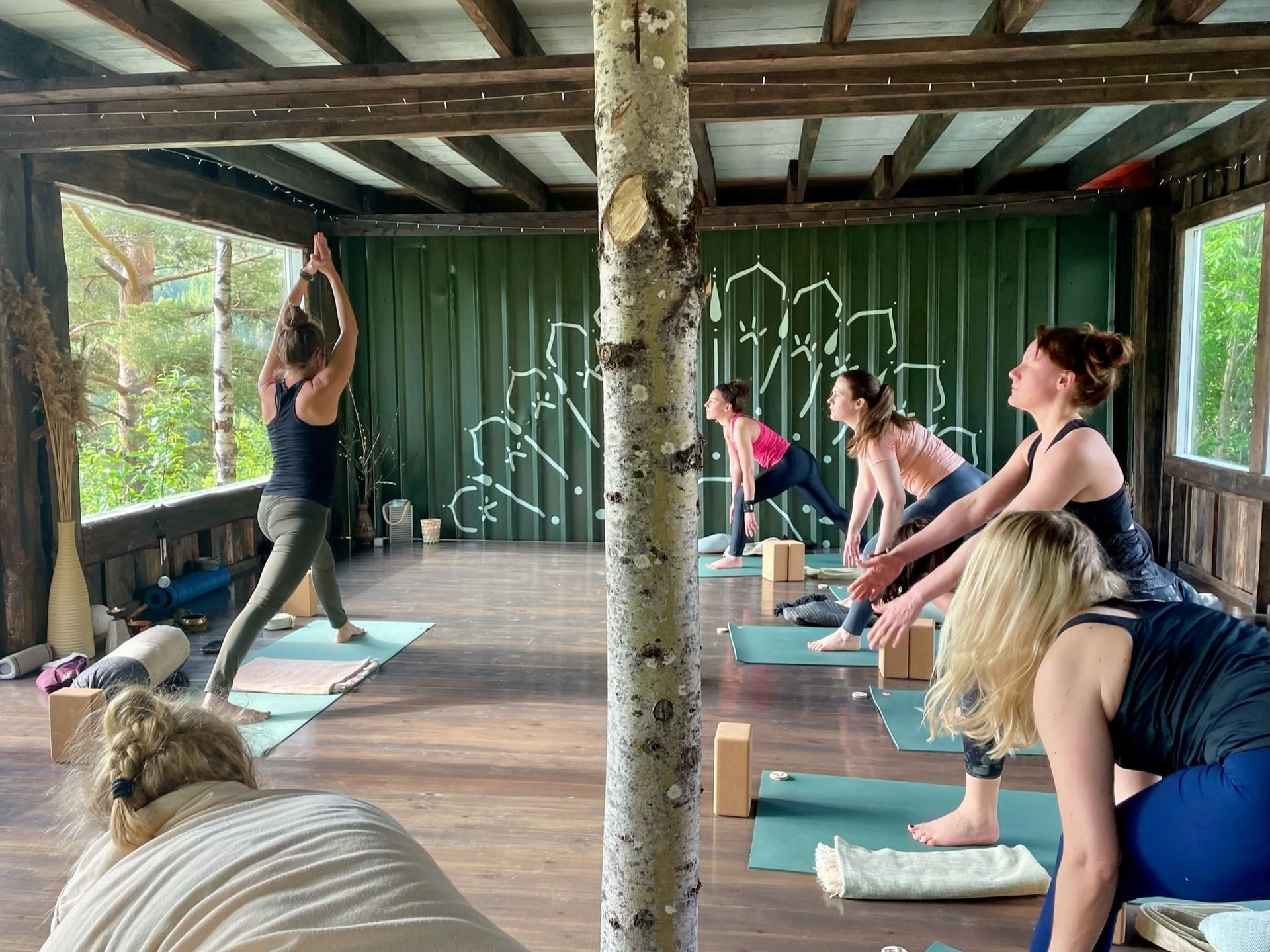 Disconnect, relax and immersion into nature yoga retreat