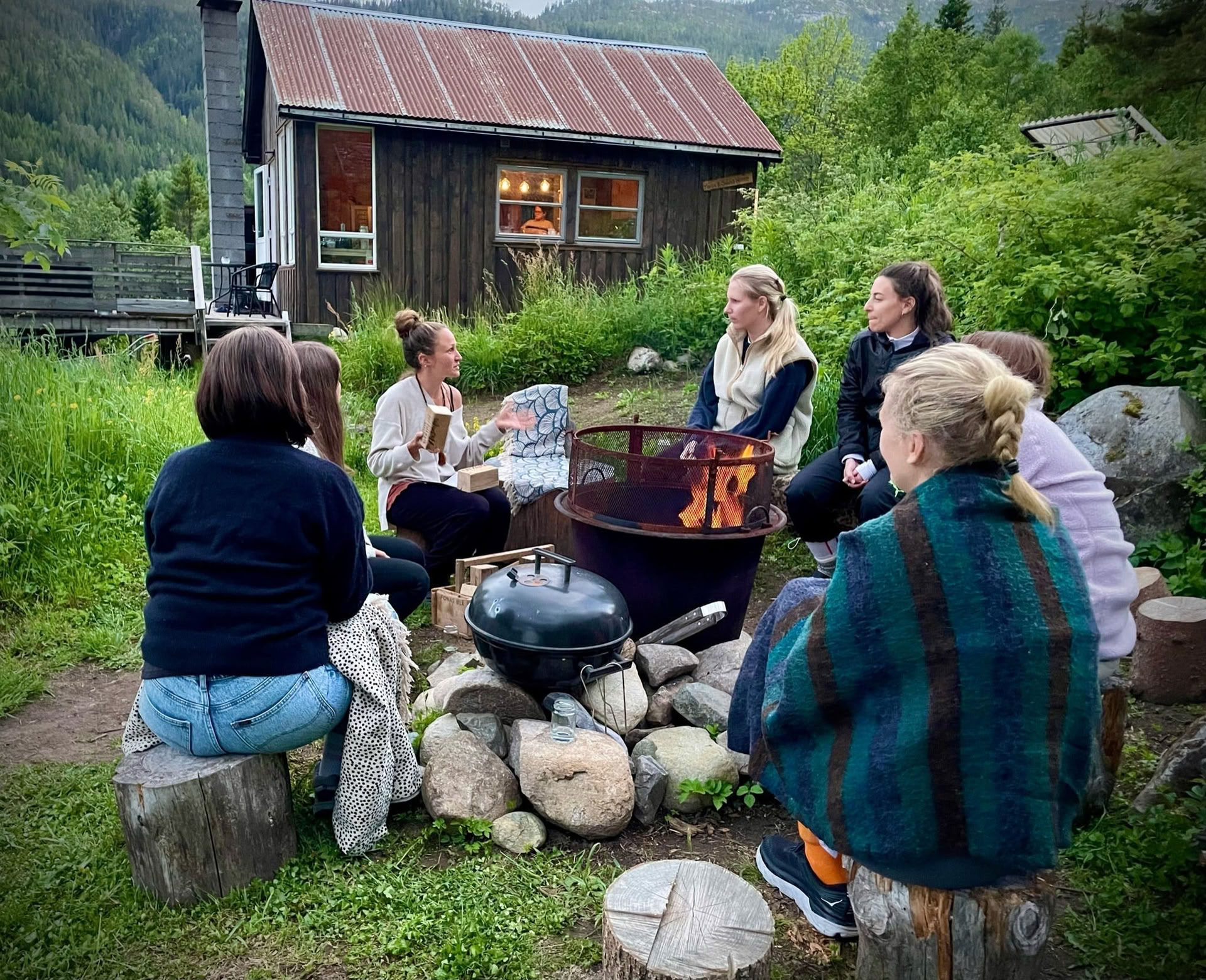 Disconnect, relax and immersion into nature yoga retreat