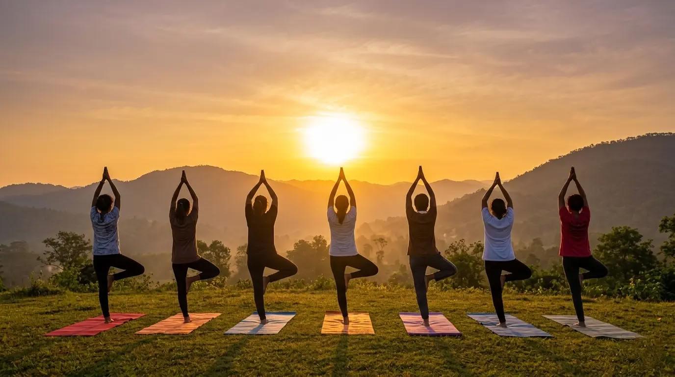 Course 7 Days Beginners Yoga Retreat