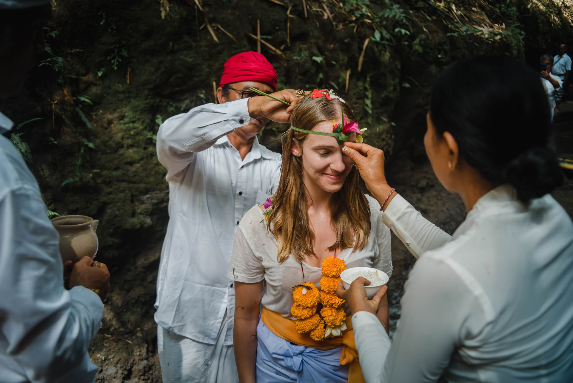 Melukat Water Purification Ceremony