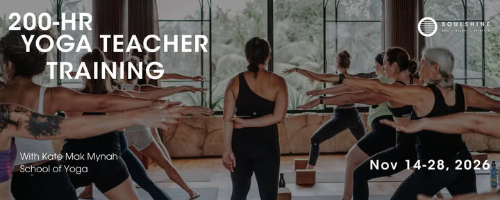 20-hour Soulshine Signature Teacher Training Bali