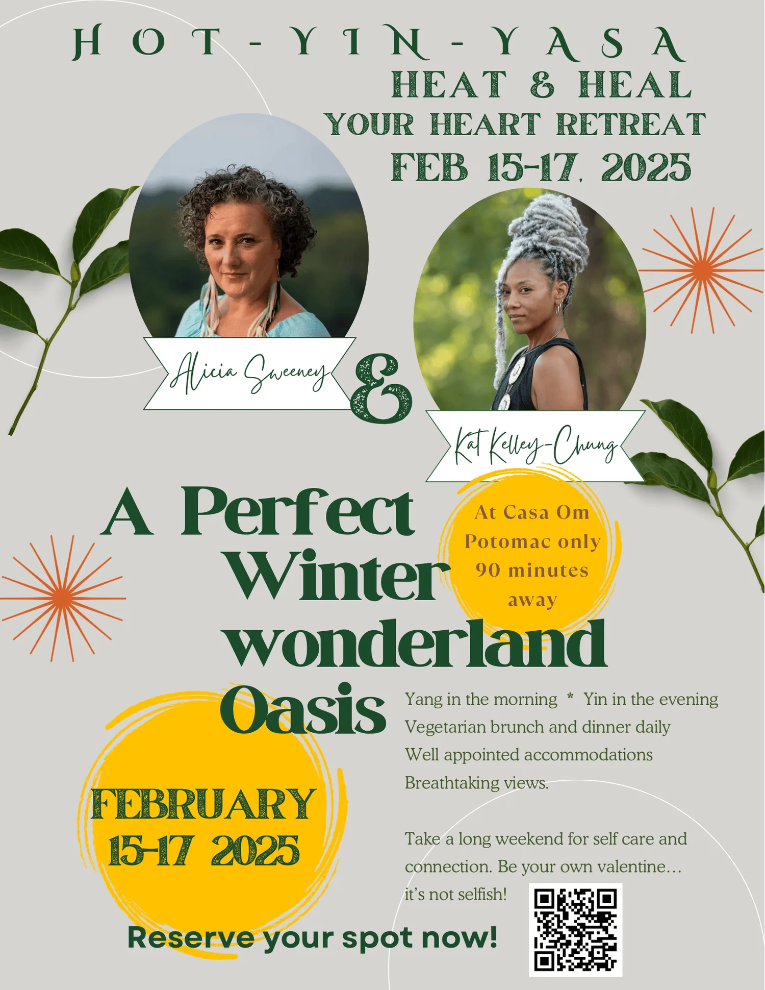 Hot - Yin - Yasa Yoga Winter Retreat