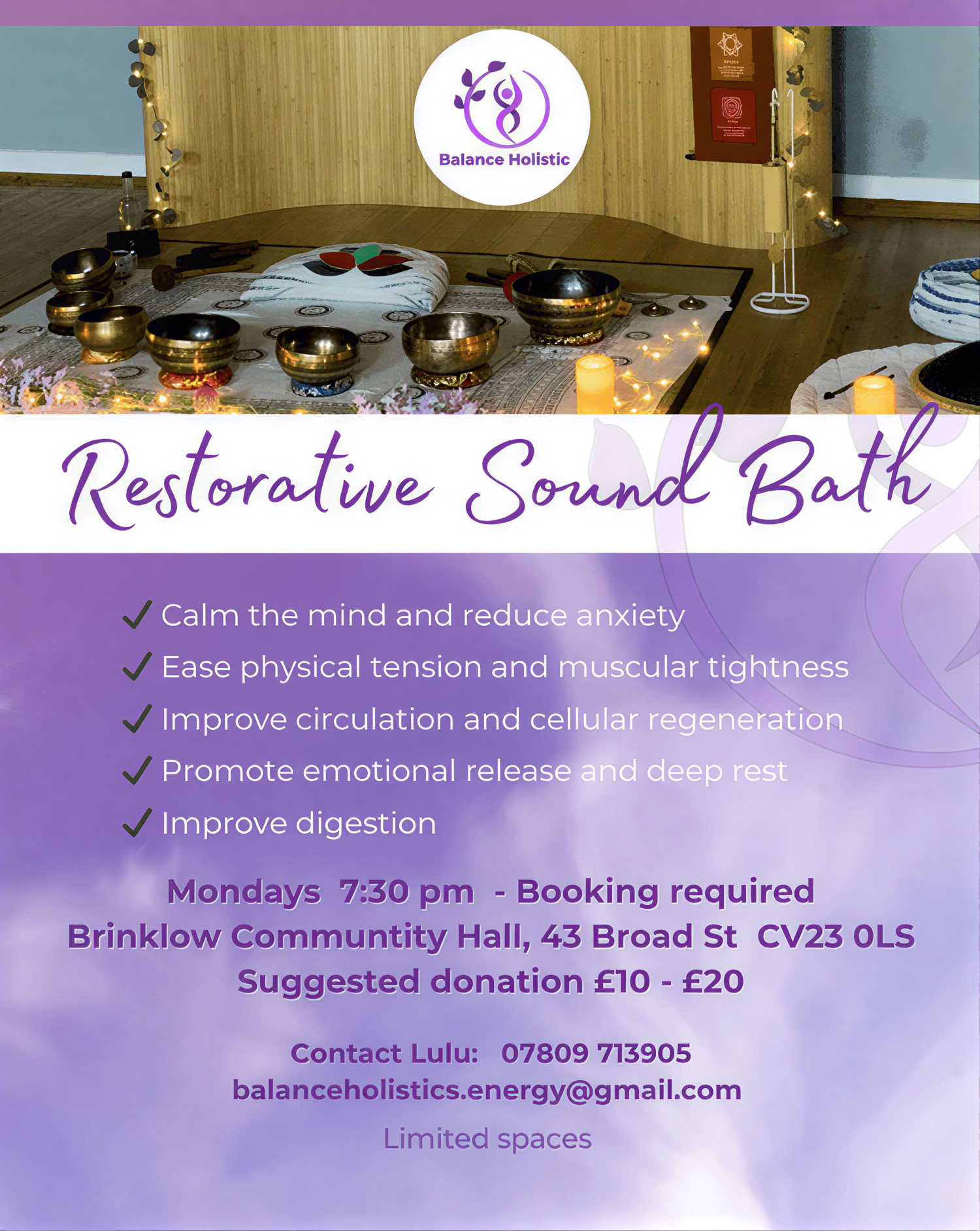 Weekly Sound Bath