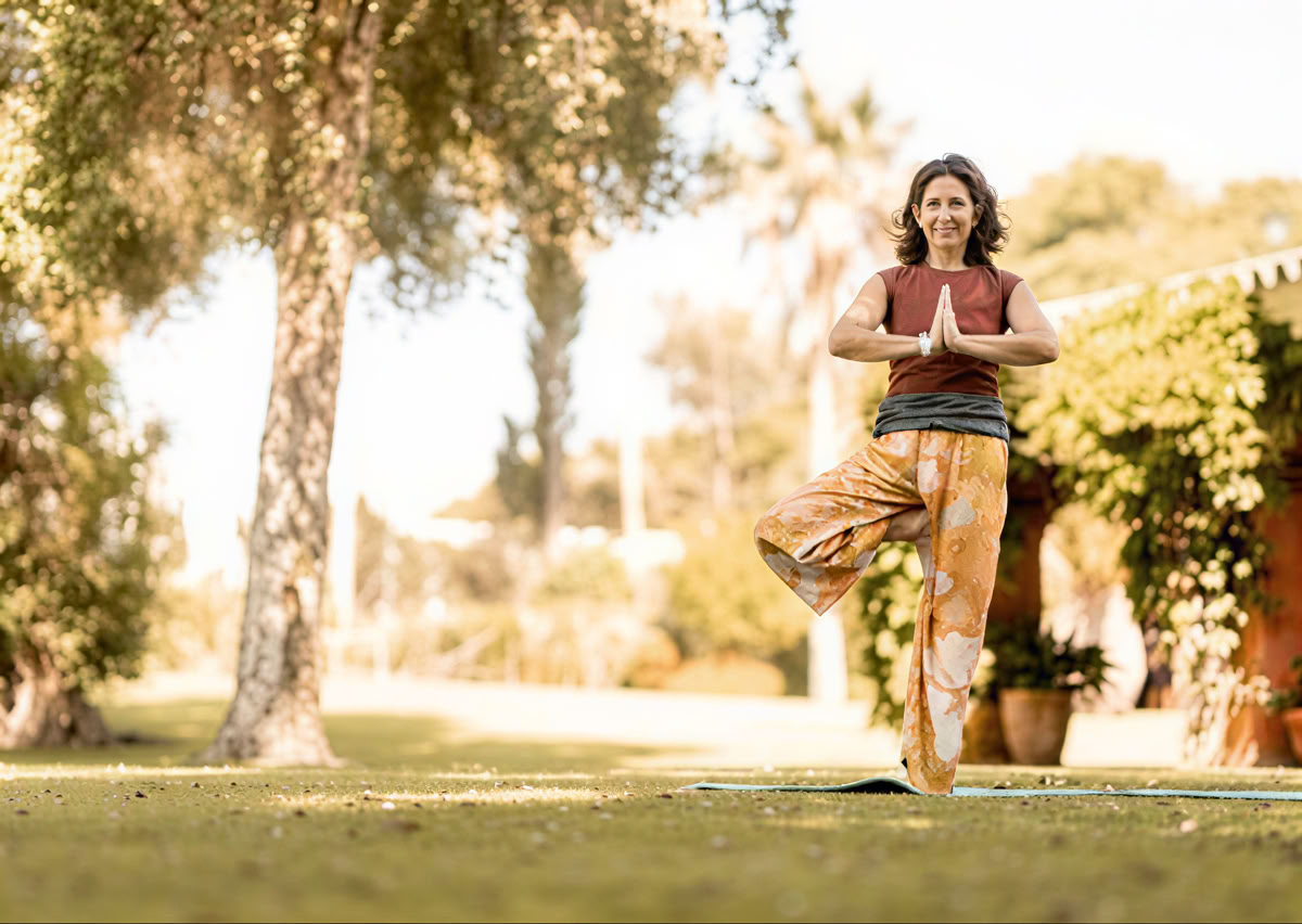 One to One Yoga session in Sotogrande