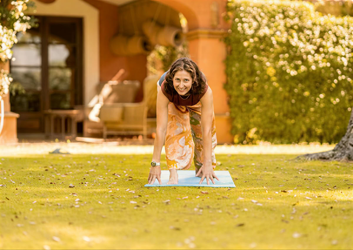 One to One Yoga session in Sotogrande