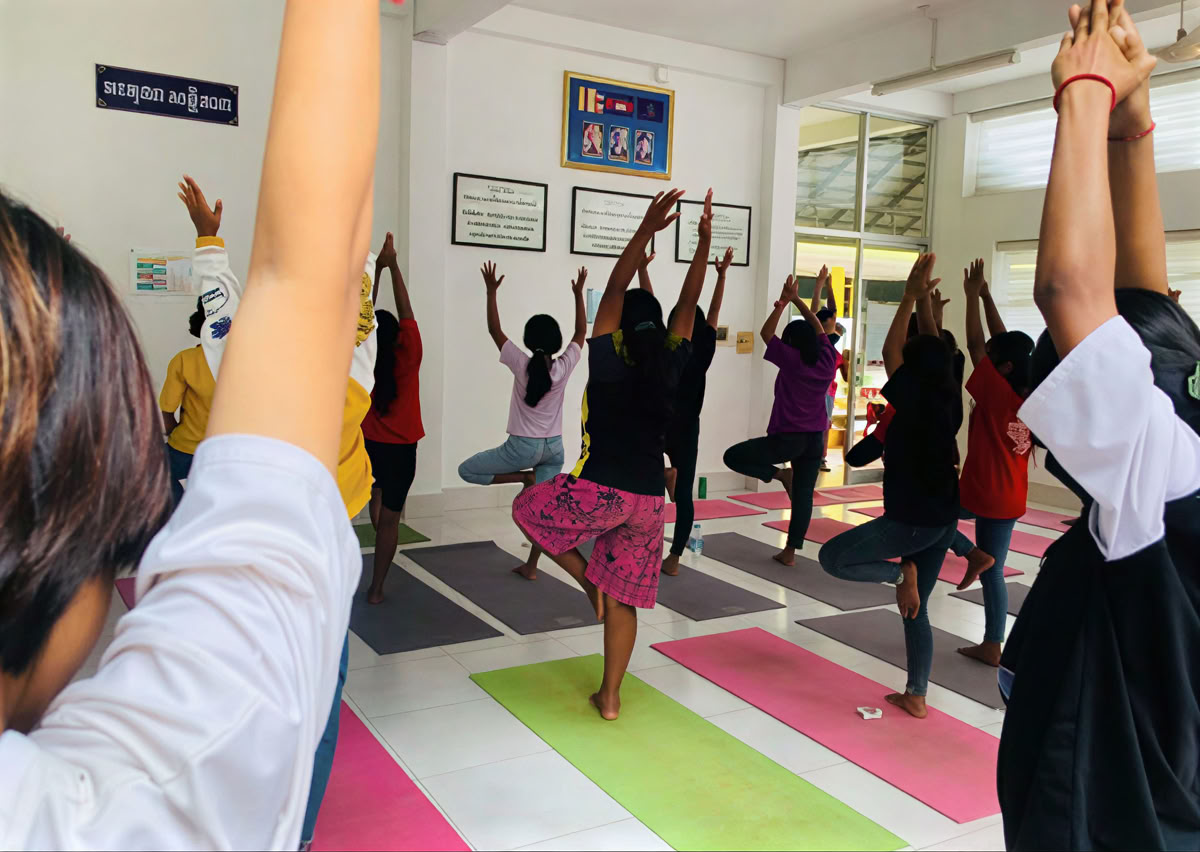 Jivamukti with David Yu for Yogathon for Global Peace