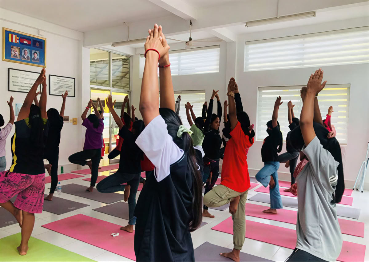 Jivamukti with David Yu for Yogathon for Global Peace