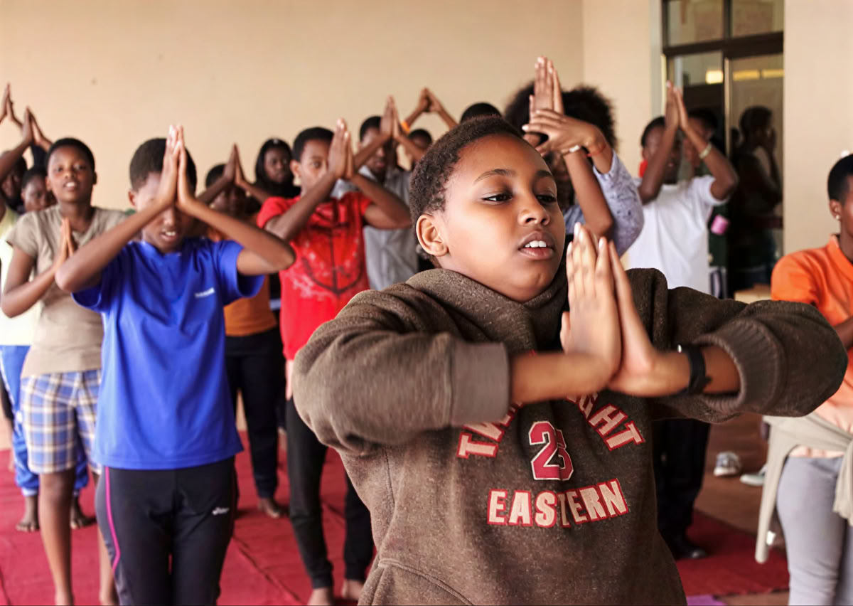 Open Express with Andrea kwiatkowski for Yogathon for Global Peace