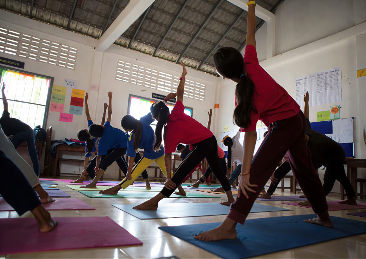 Open Express with Andrea kwiatkowski for Yogathon for Global Peace