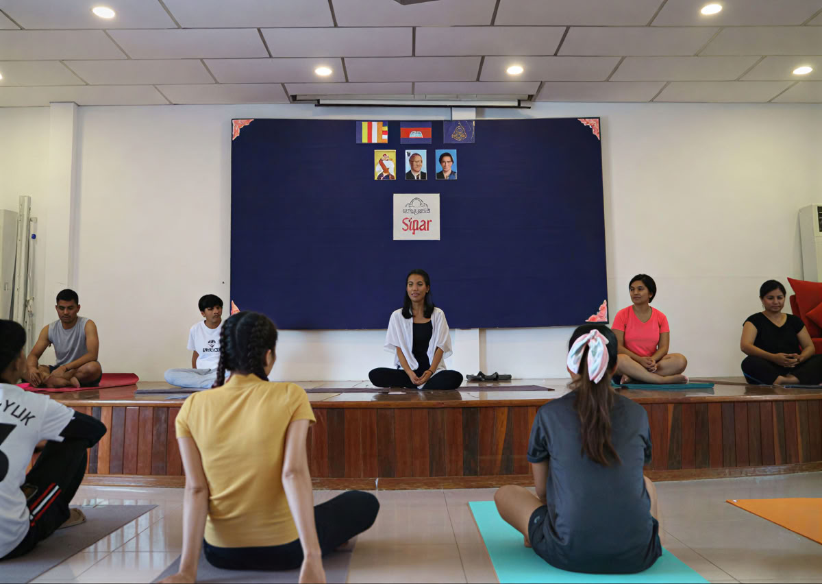 Open Express with Andrea kwiatkowski for Yogathon for Global Peace