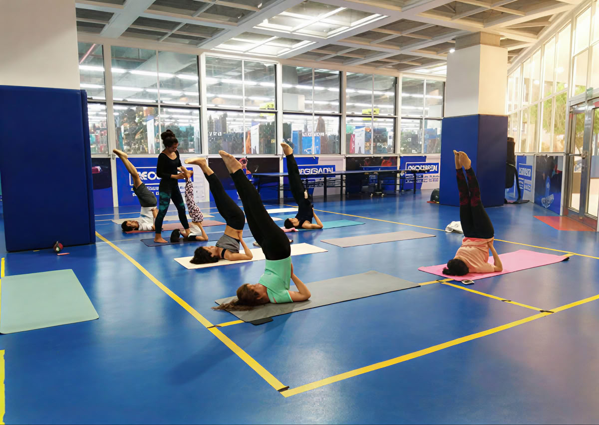 Jivamukti and Meditation with Andrea kwiatkowski for Yogathon for Global Peace
