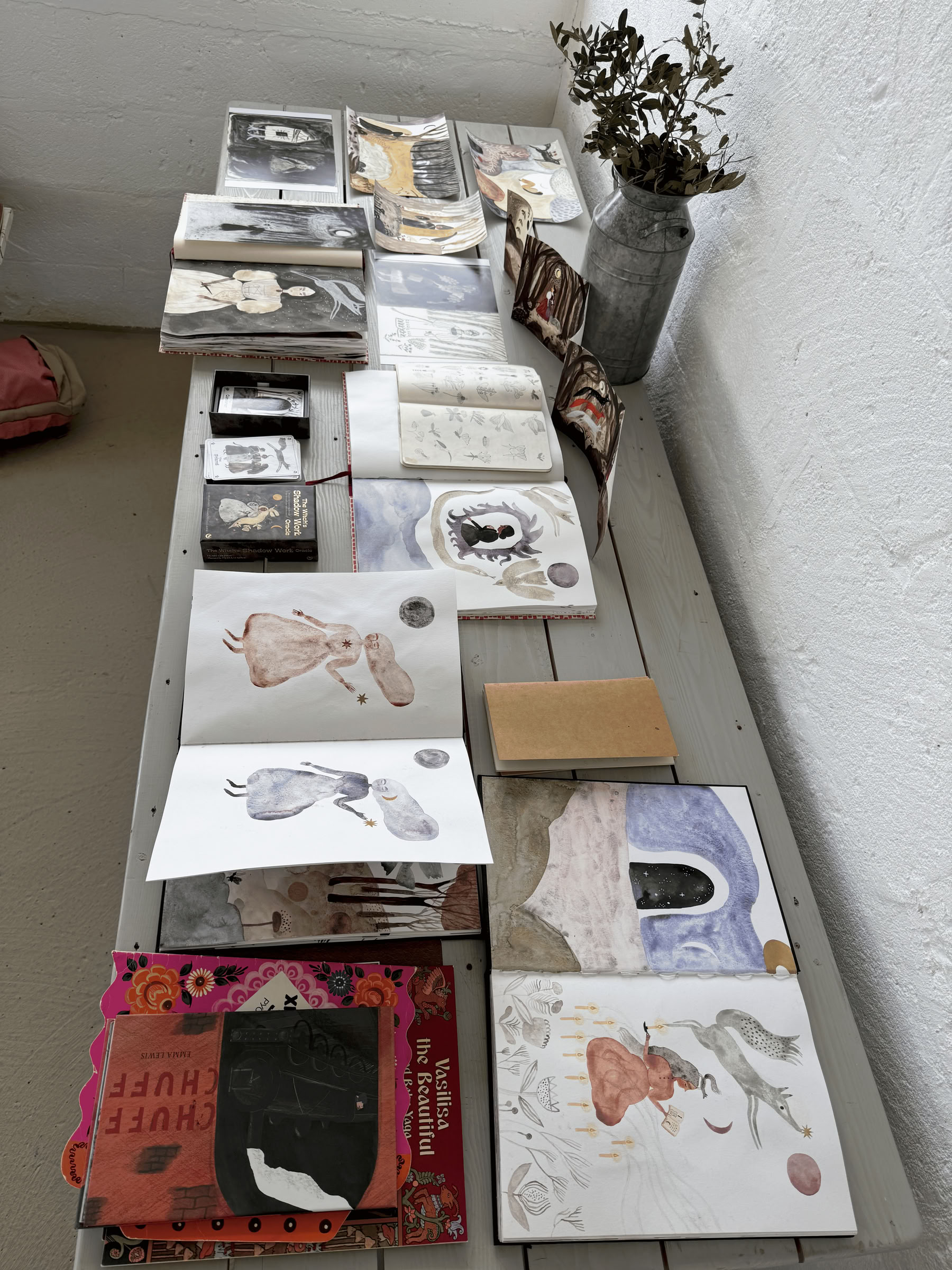 Visual Storytelling with Wild Pigments