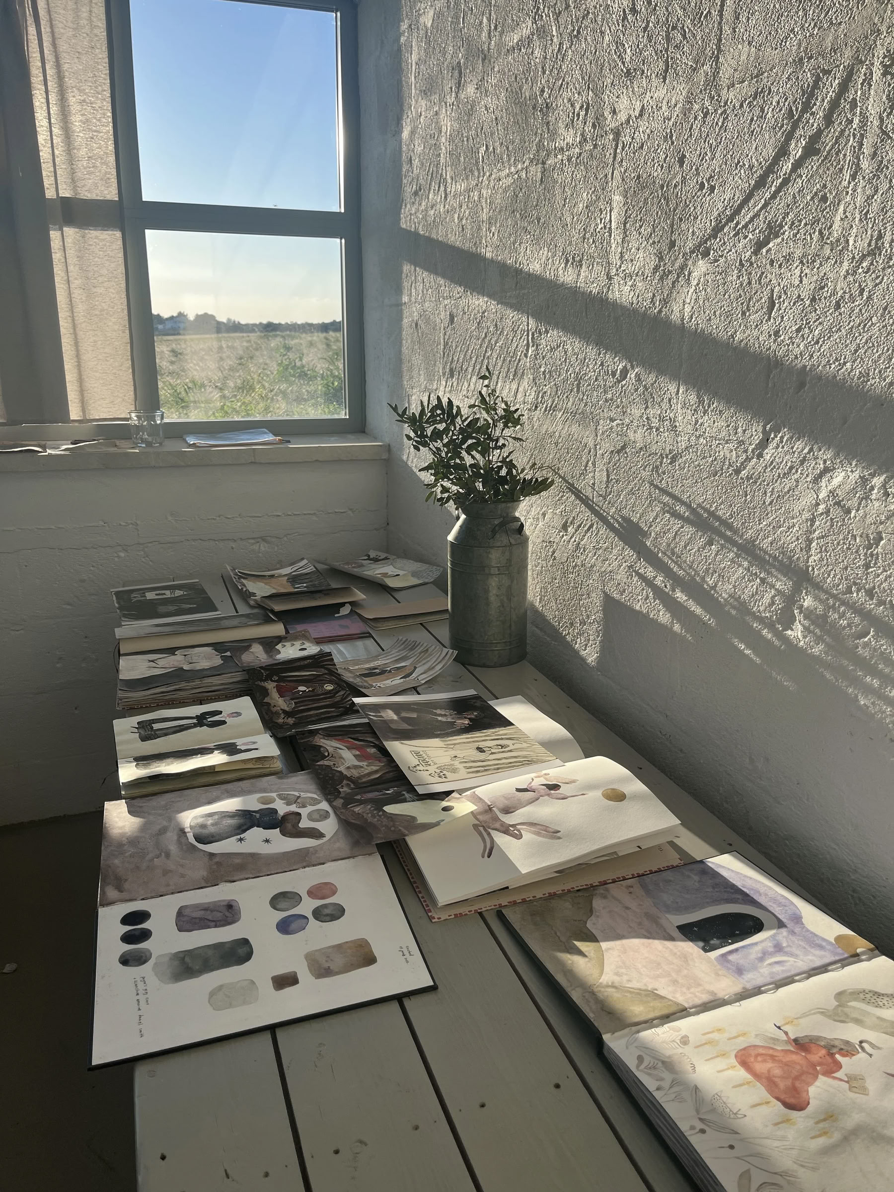 Visual Storytelling with Wild Pigments