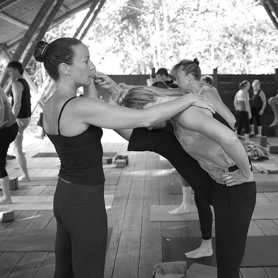 Group class in Montauk