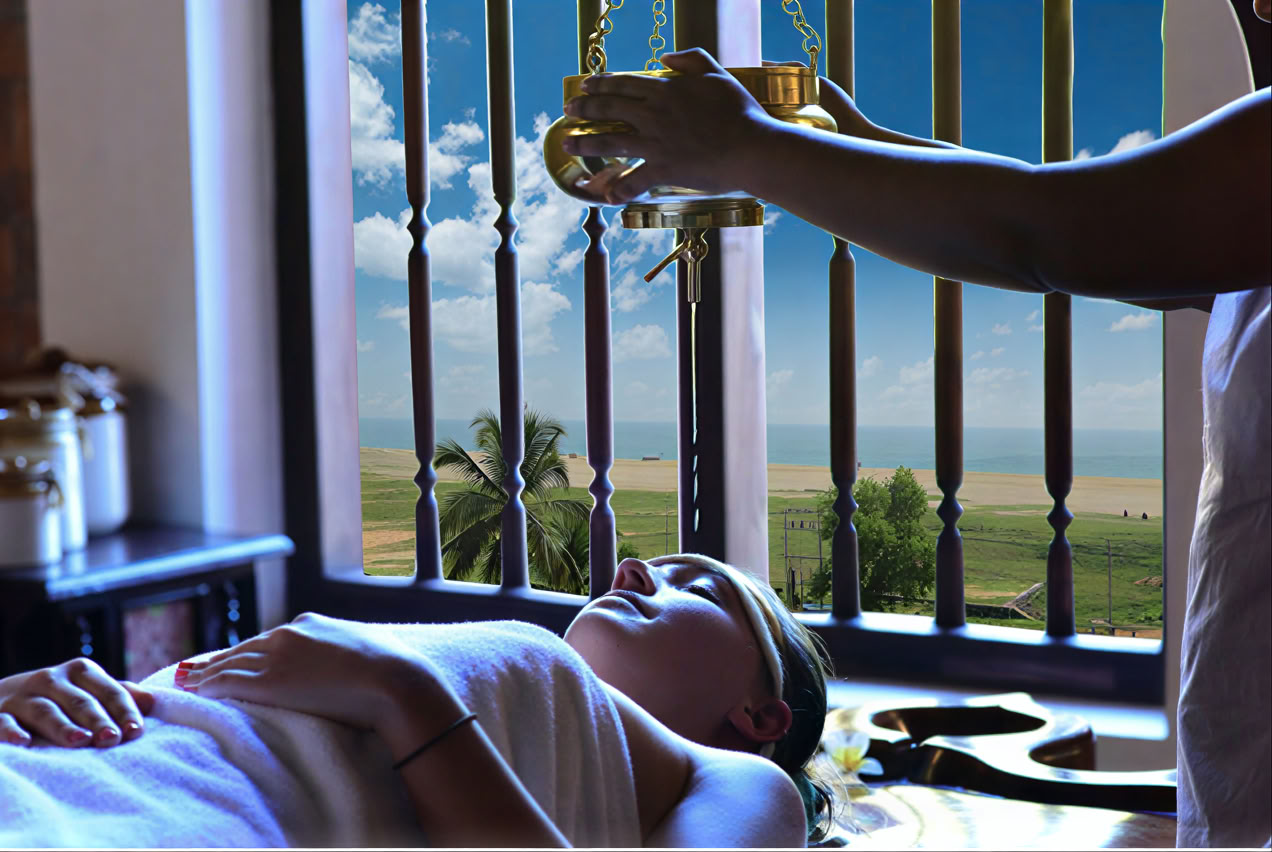 14-Night Panchakarma Ayurveda Program at Manaltheeram Ayurveda Beach Village, Kovalam