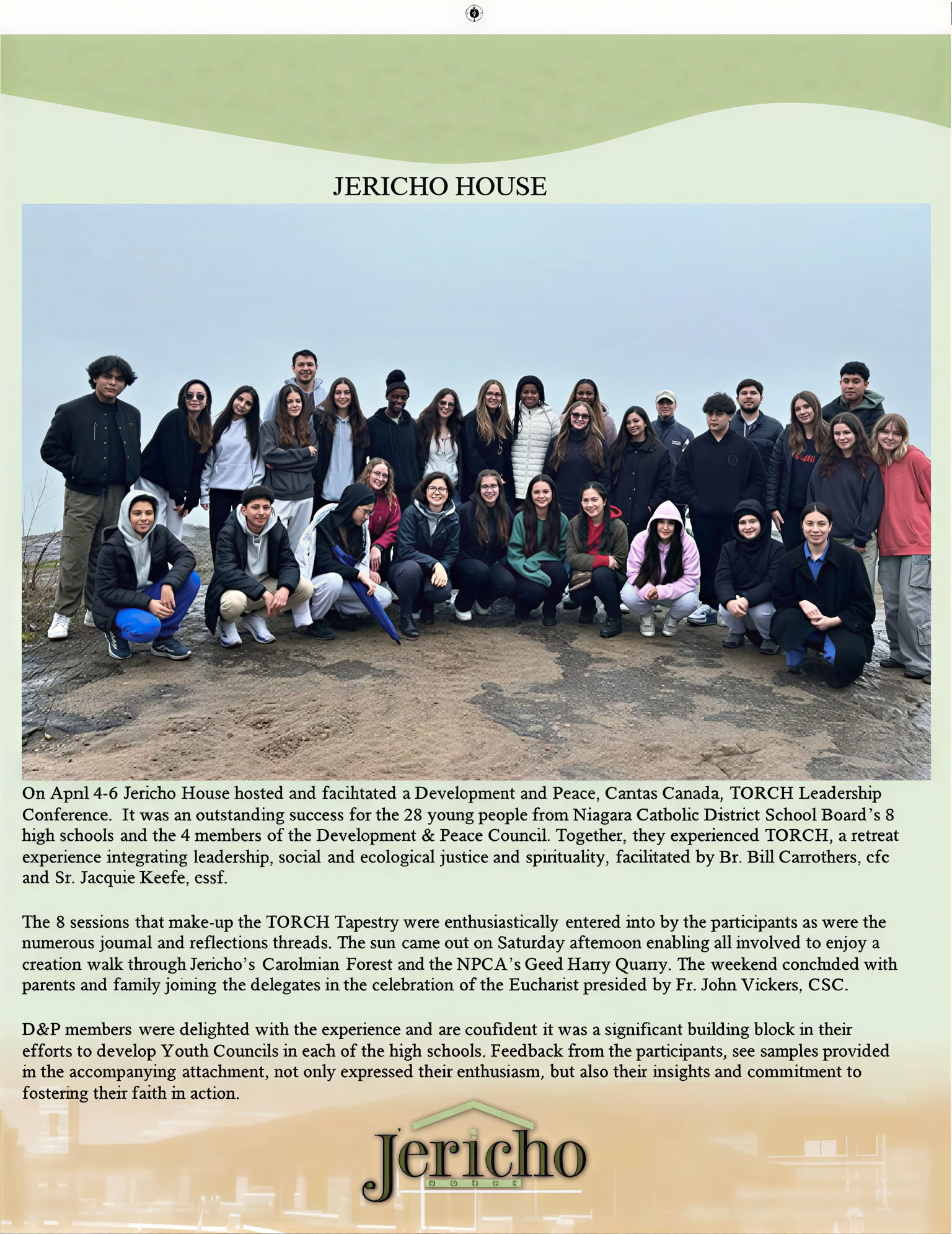 5th Annual Care for Our Common Home Retreat