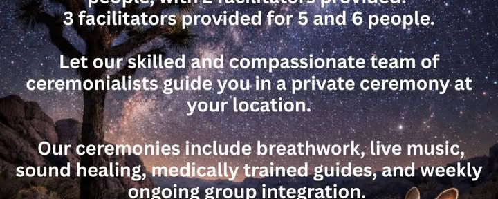 Private Ayahuasca Ceremonies in Southern California