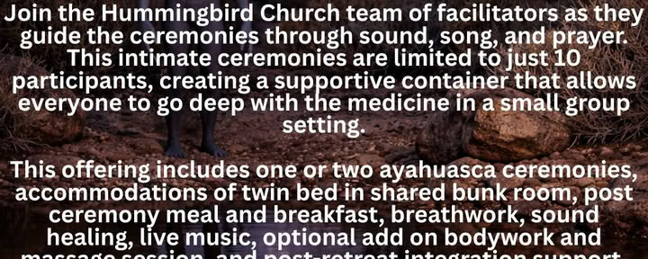 10 Women Only - Joshua Tree, California - June 26th & 27th, 2026 - Single Night Ceremony or Two Nights of Ceremony
