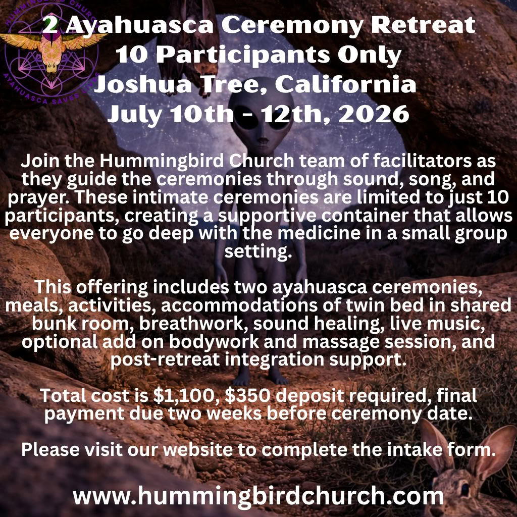 10 Participants Only - Joshua Tree, California - July 10th - 12th, 2026