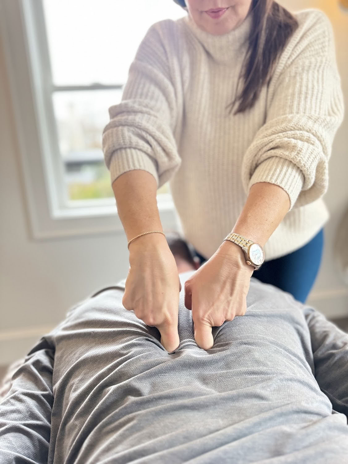 One-on-One Stretching at Valley Rock Massage House