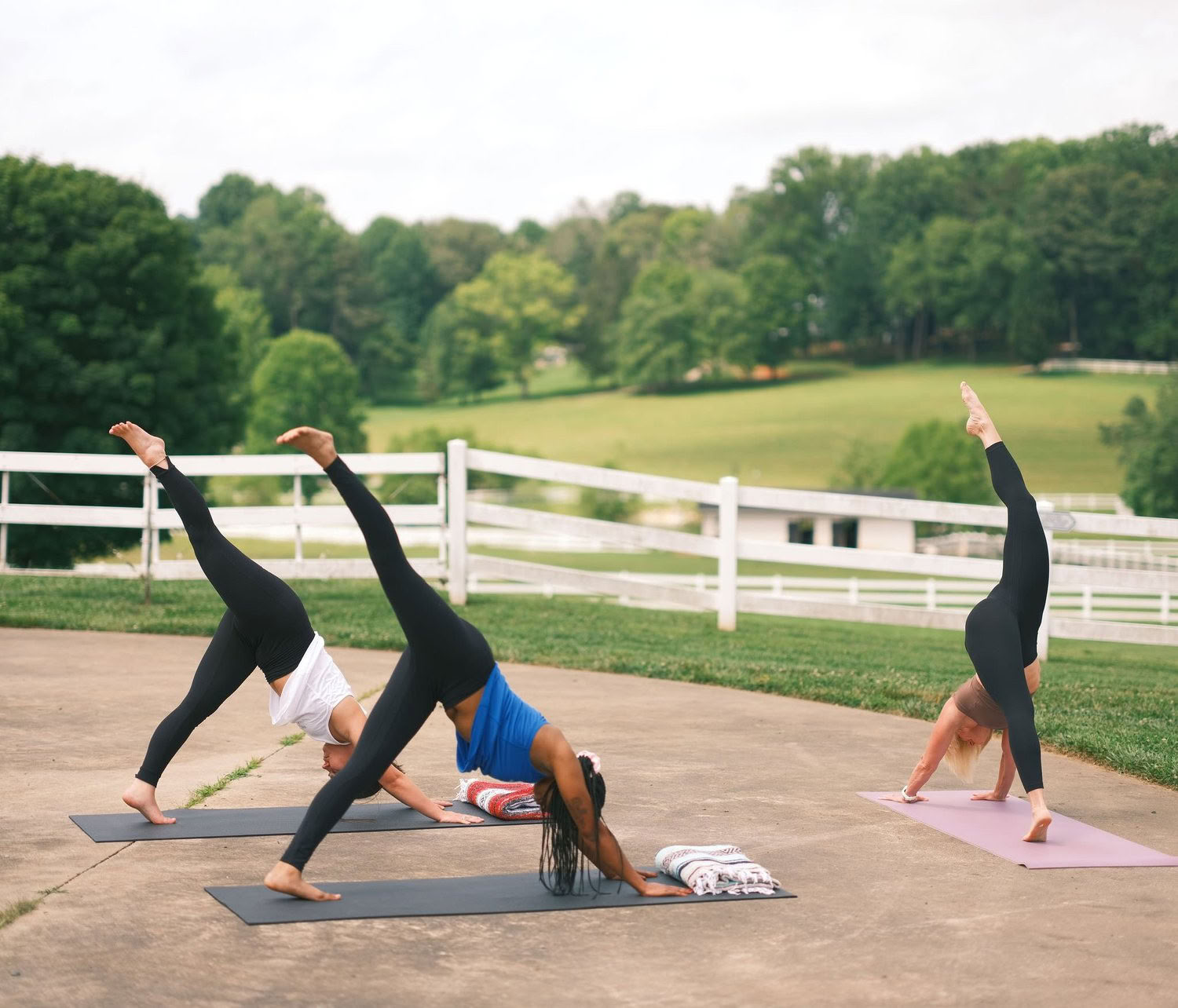 Saturday Sunrise Yoga Flow with Kelly Flowers — The Horse Shoe Farm Boutique Resort near Asheville, NC | Dining & Spa