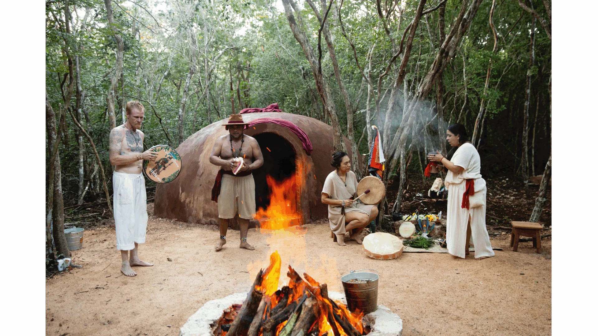 Water and Fire – Cenote and Temazcal