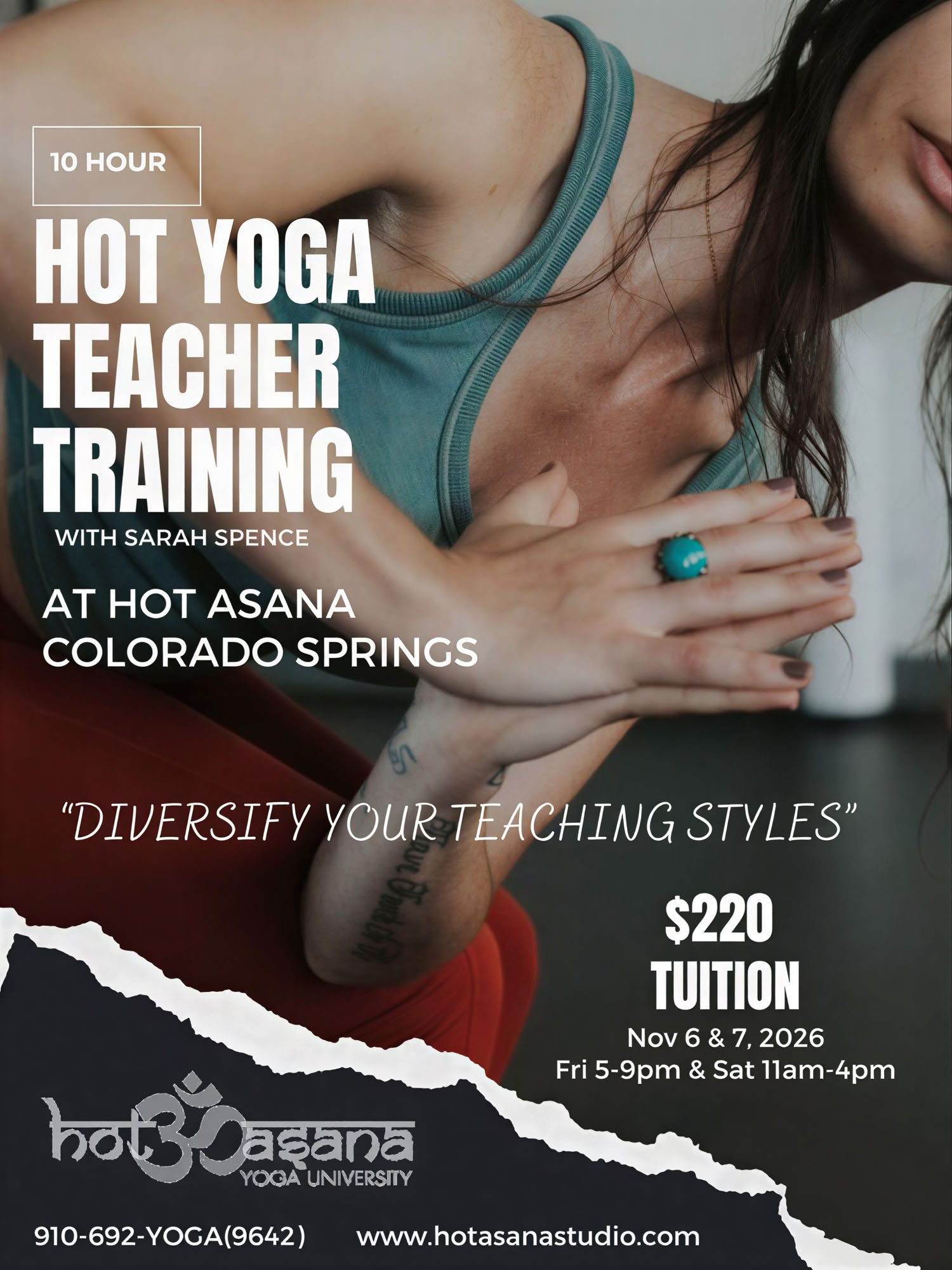 10 Hours | Hot Yoga Training | Colorado Springs