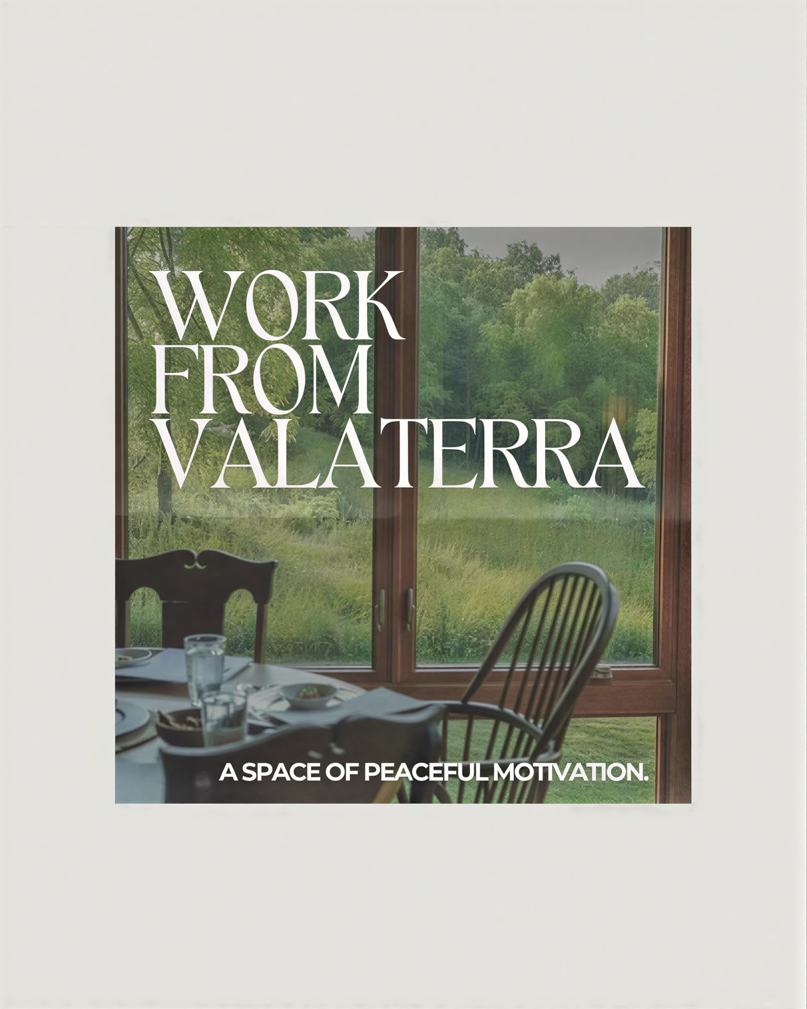 Work from Valaterra — Valaterra - Retreat Venue
