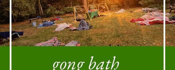 Wellbeing Wednesdays - Gong Bath