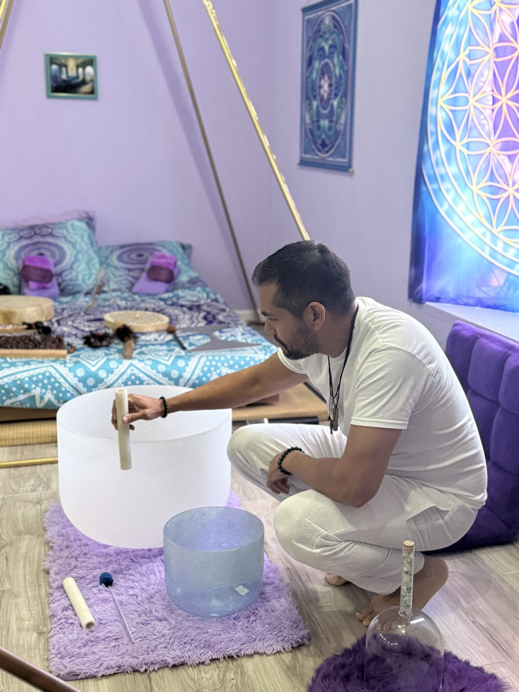 Sound Baths With Christopher Chavez