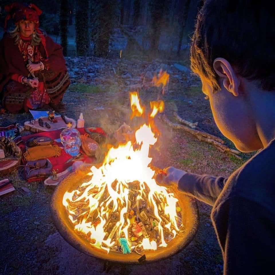 Mayan Fire Ceremony