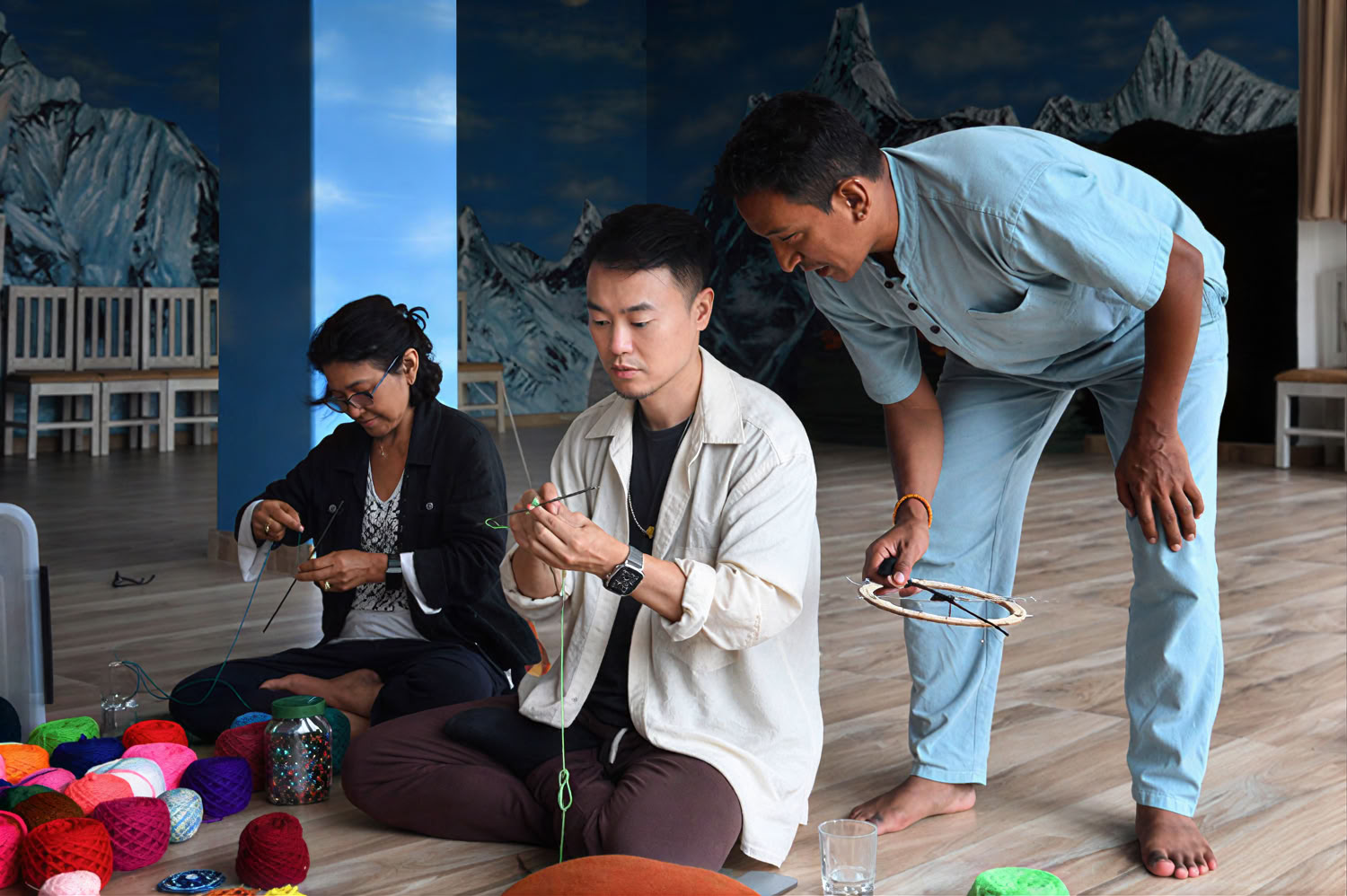 Mandala Weaving Workshop