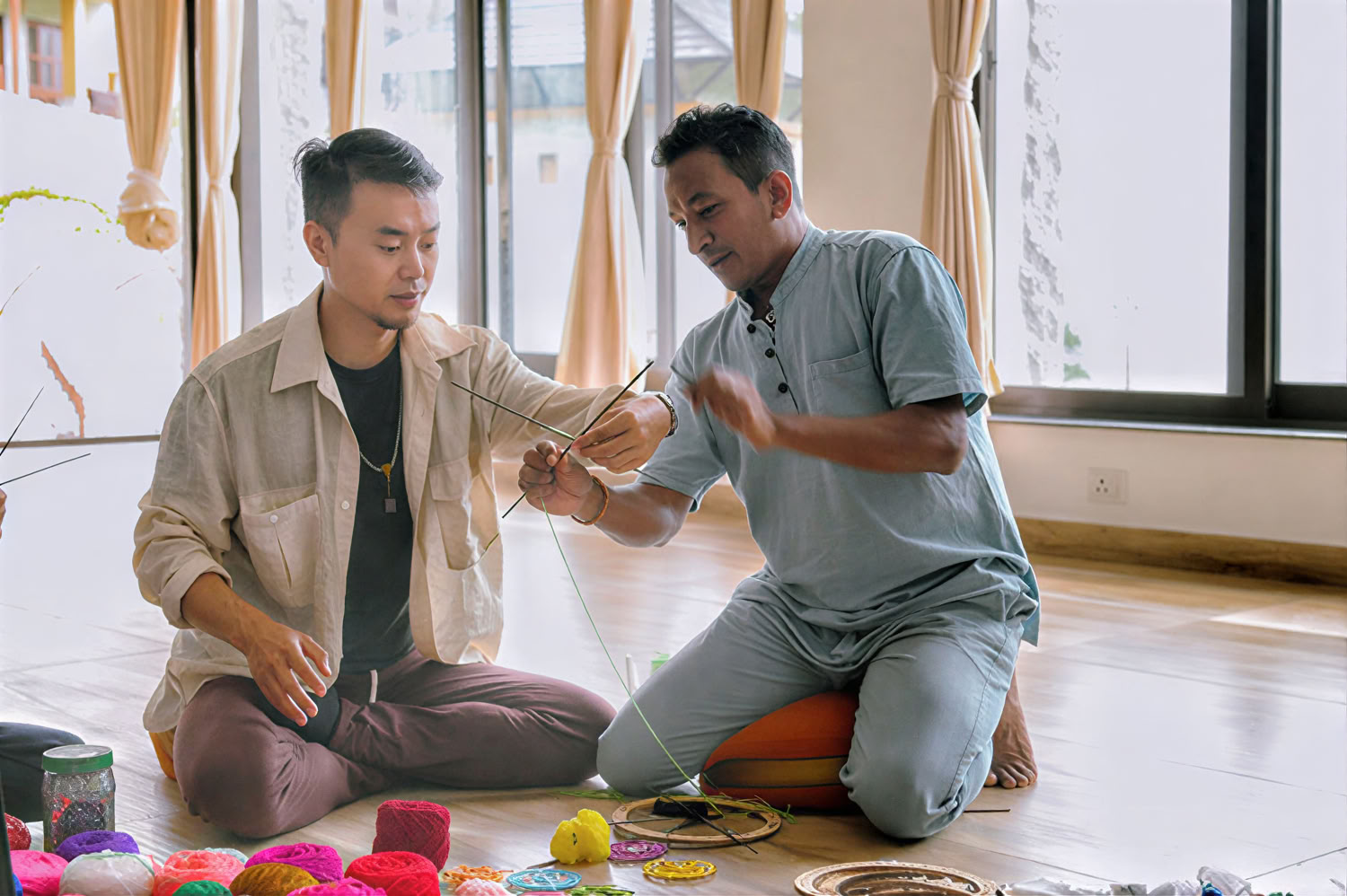 Mandala Weaving Workshop